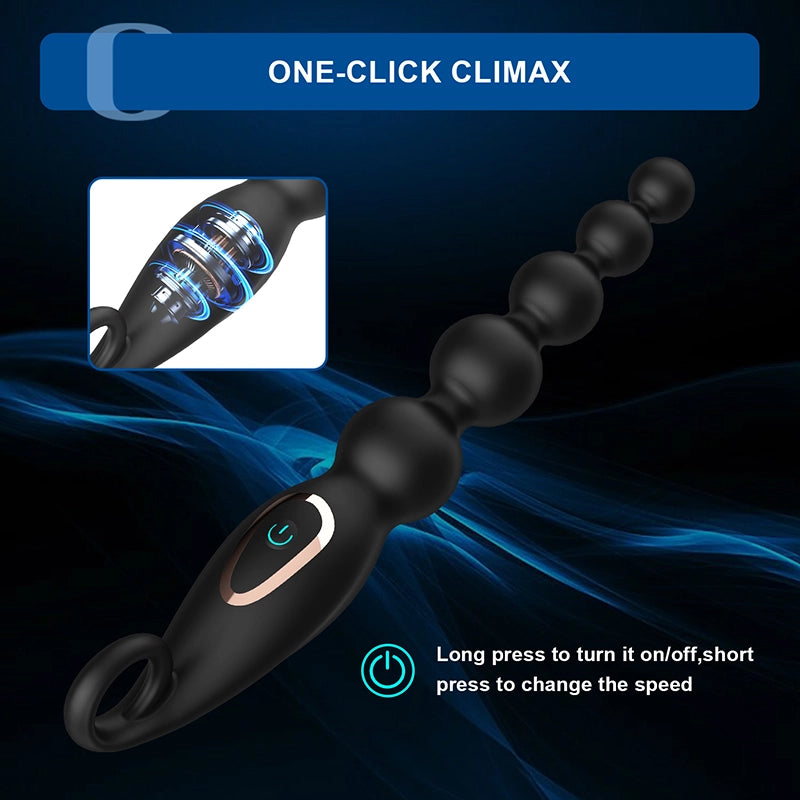 7 Vibration Modes Male Female Anal Beads