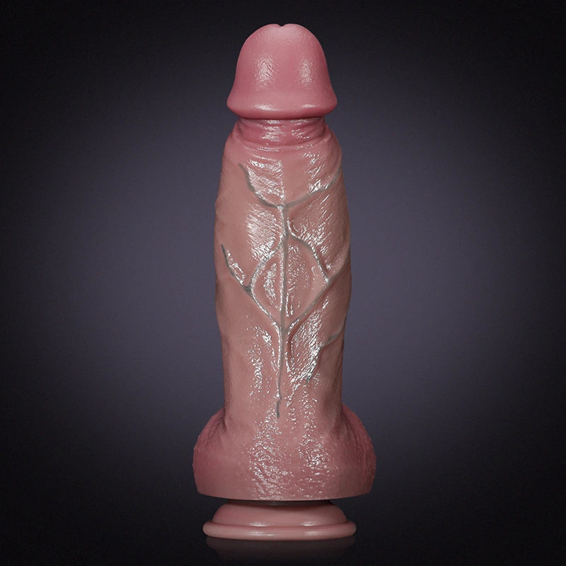 9.05Inch Ultra Chubby Shaft Liquid Silicone Dildo