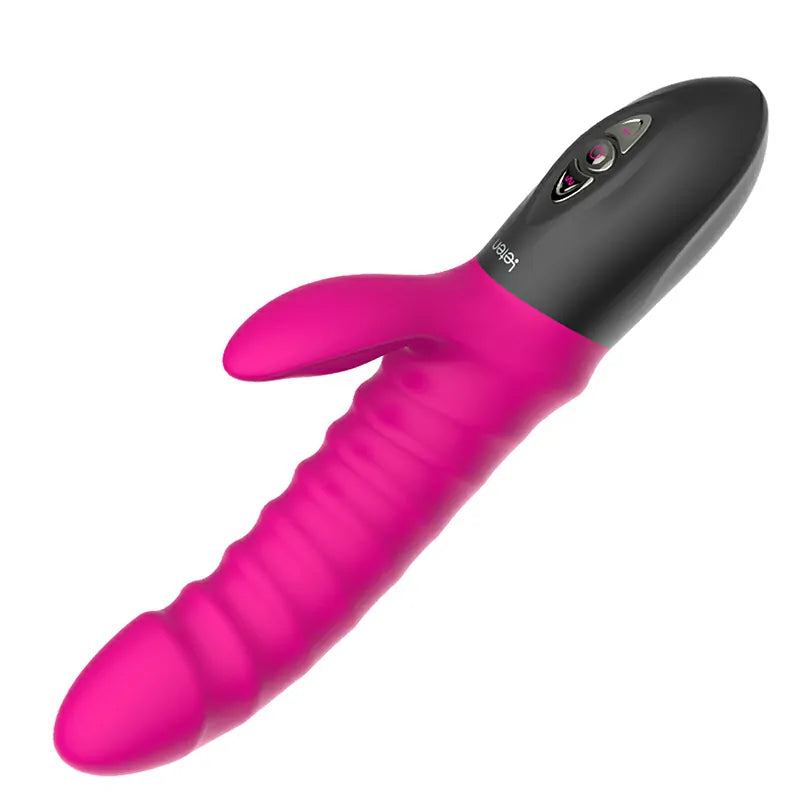 5 Modes Vibrating Silicone Heating Thrusting Vibrator