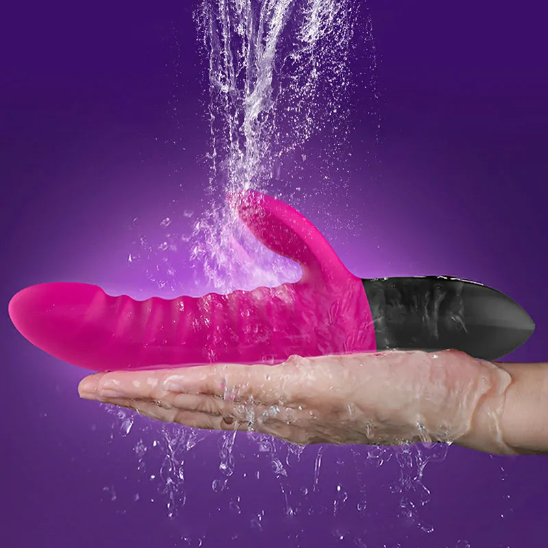 5 Modes Vibrating Silicone Heating Thrusting Vibrator