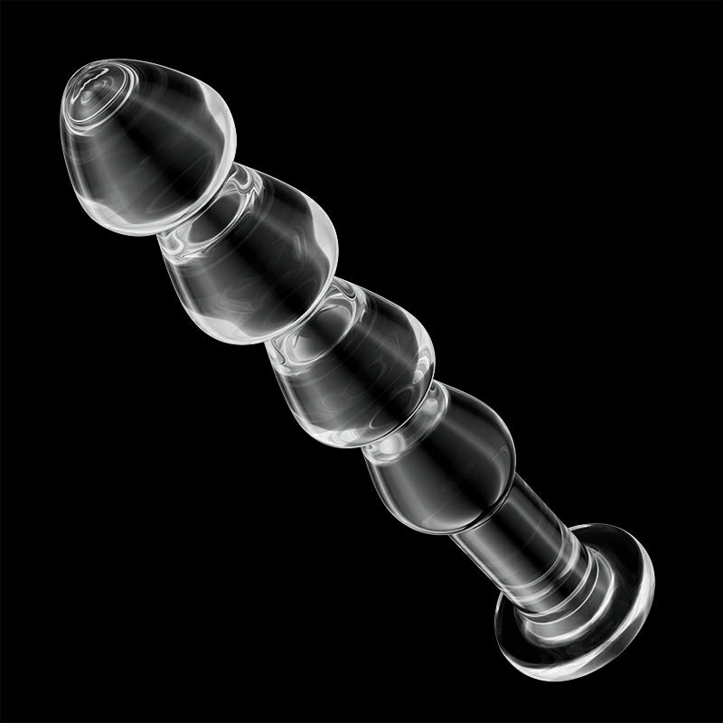 10.6 Inch Clear Glass Dildo