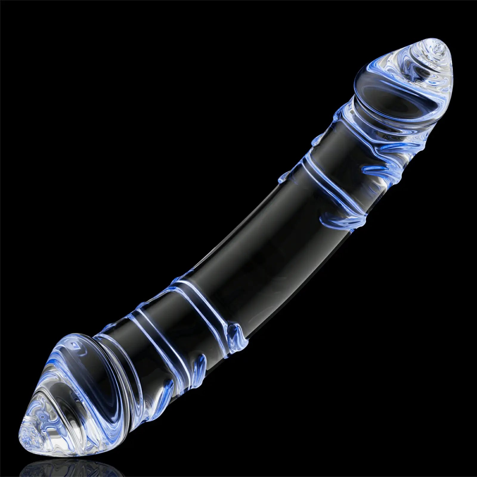 11.2Inch Huge Glass Double Dildos