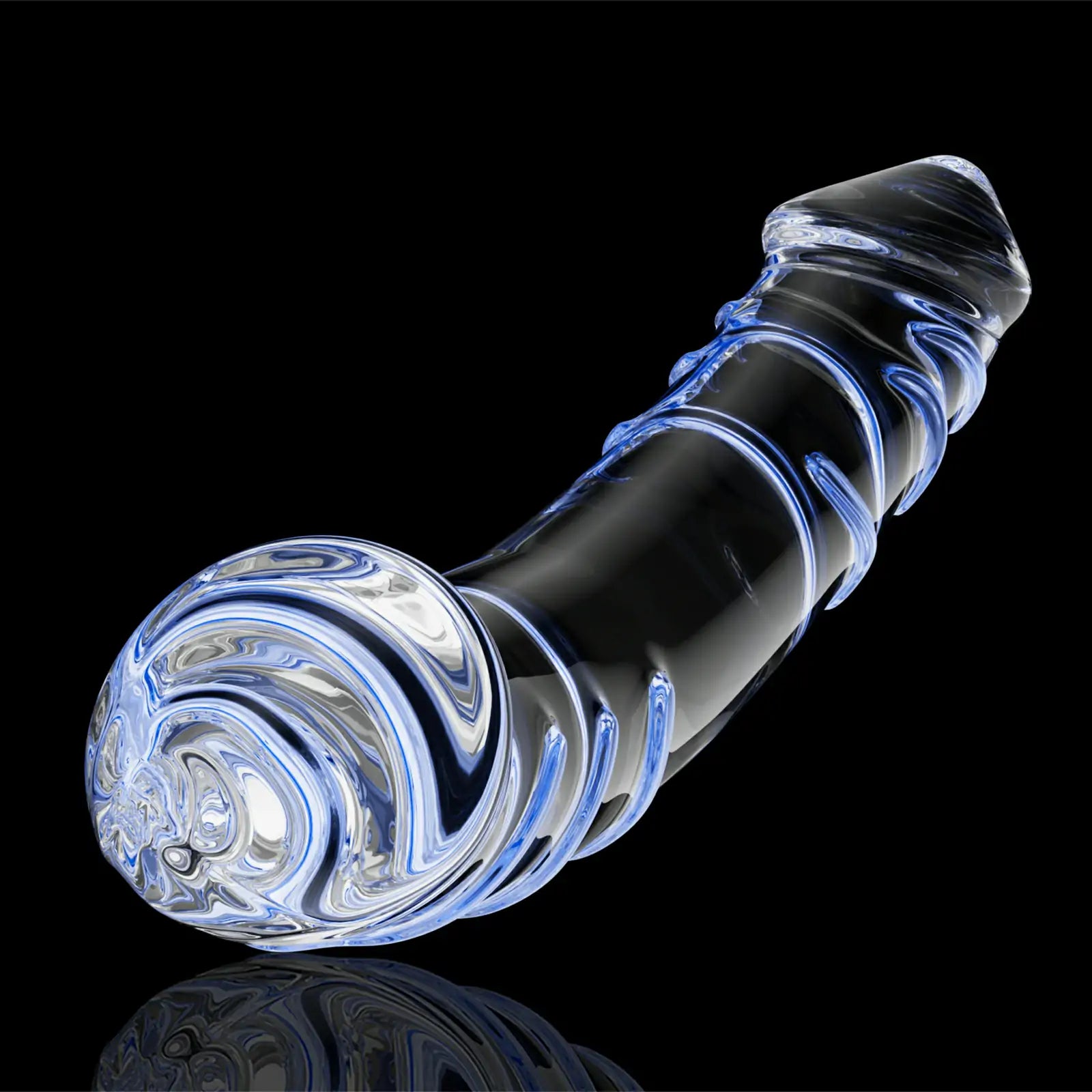 11.2Inch Huge Glass Double Dildos