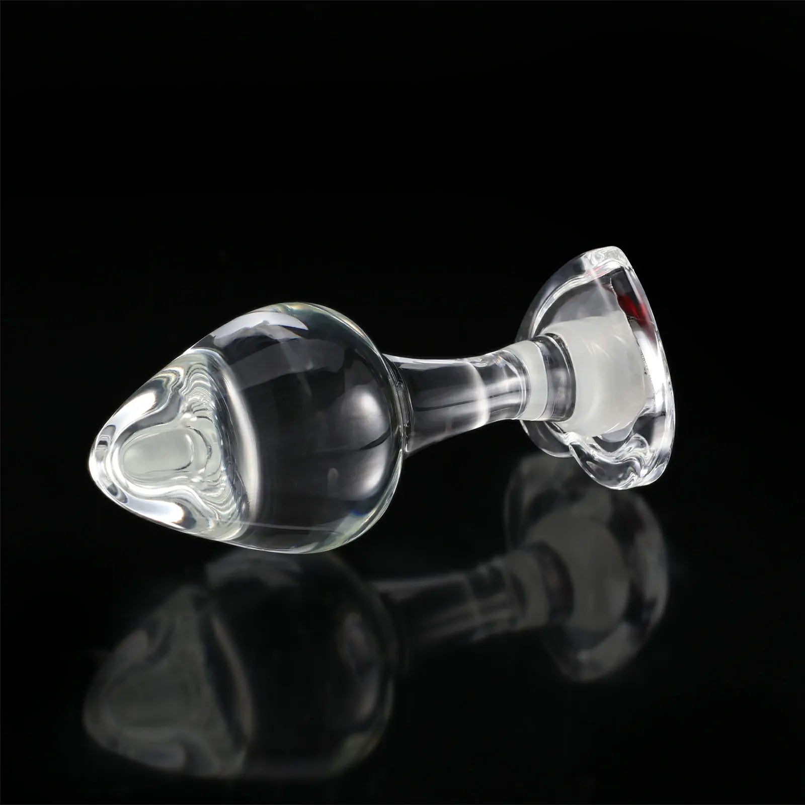 4.2 Inch Transparent Glass Butt Plug