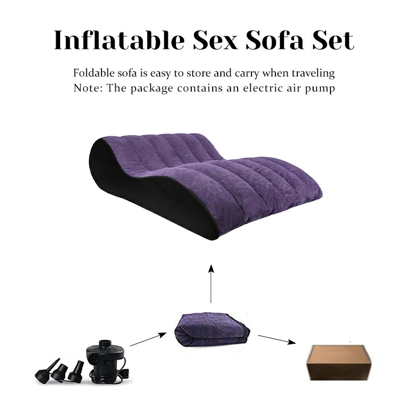 Inflatable Sex Sofa for Deeper Position