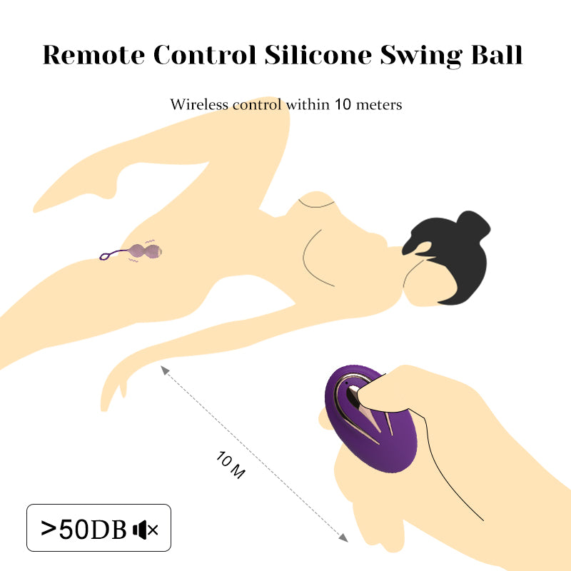 12 Vibration Modes Silicone Kegel Balls