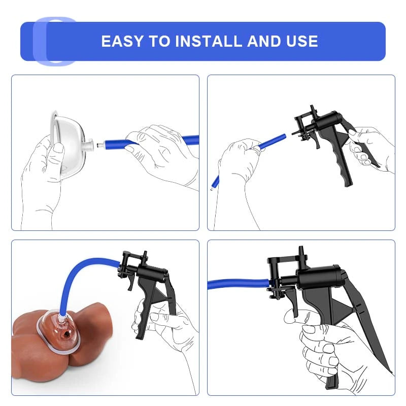 Manual Silicone Hose Vacuum Pussy Pump