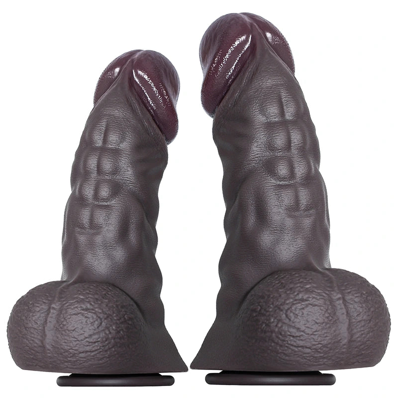 9.3" Realistic Abdominal Muscles Thick Dildo