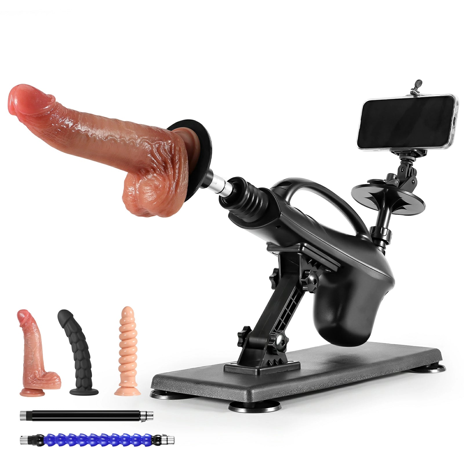 Powerful Female Sex Machine Set With 3 Dildos