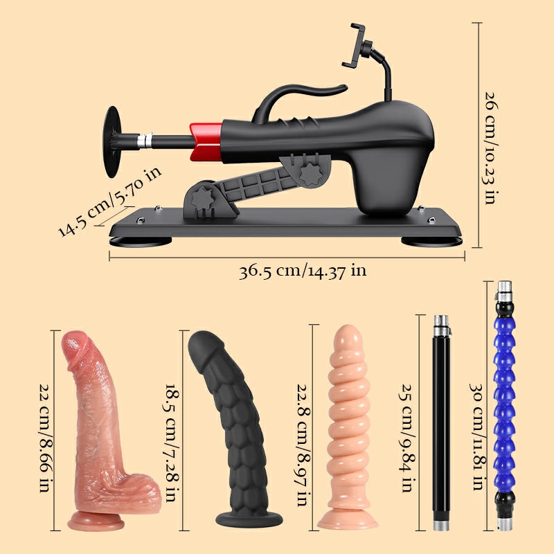 Multi-Angle Adjustable Automatic Thrust Anal Sex Machine