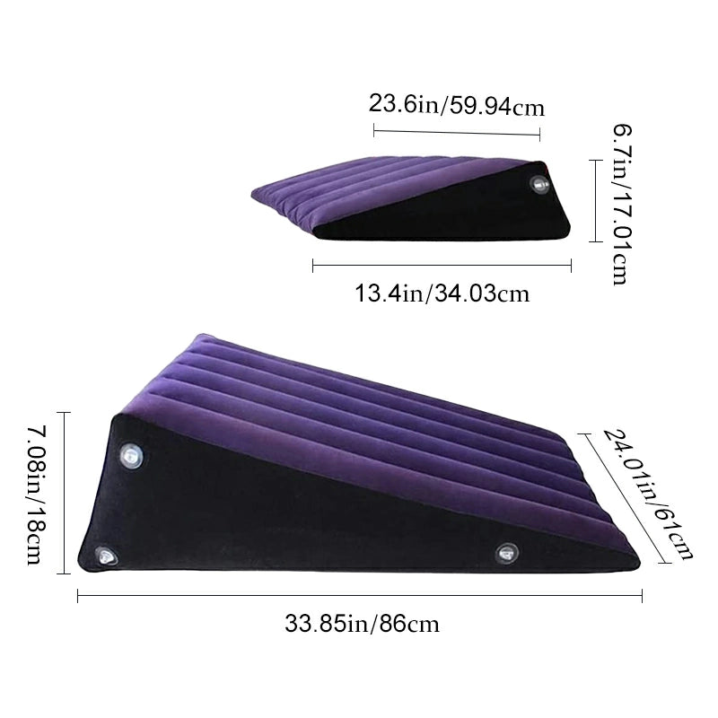 2Pcs Sex Wedge Position Pillows