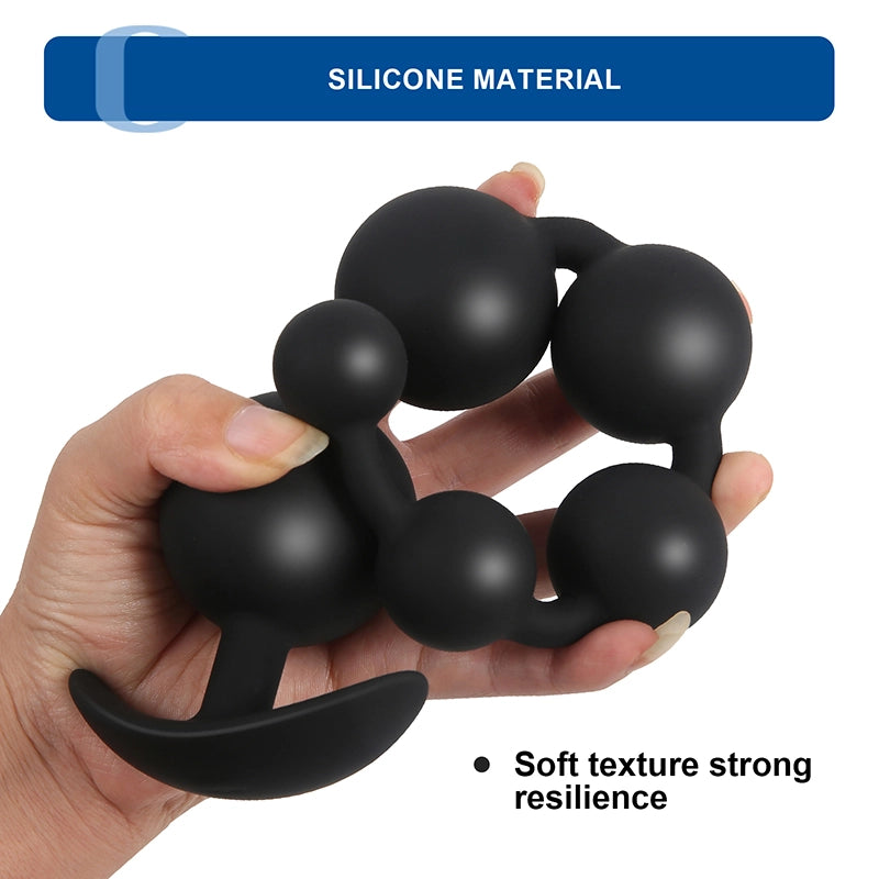 Soft Silicone Multi-Size Anal Beads