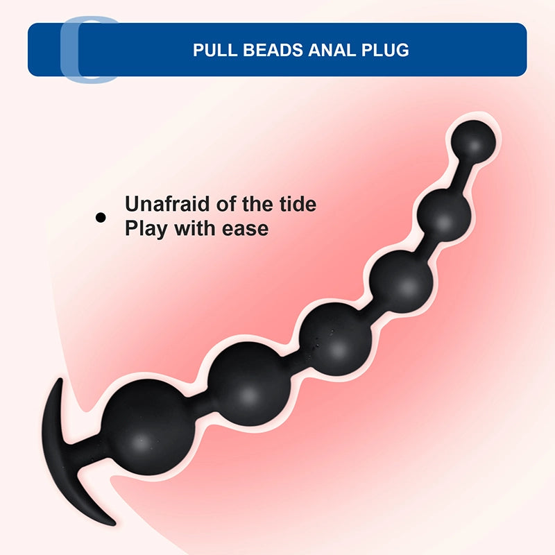 Soft Silicone Multi-Size Anal Beads