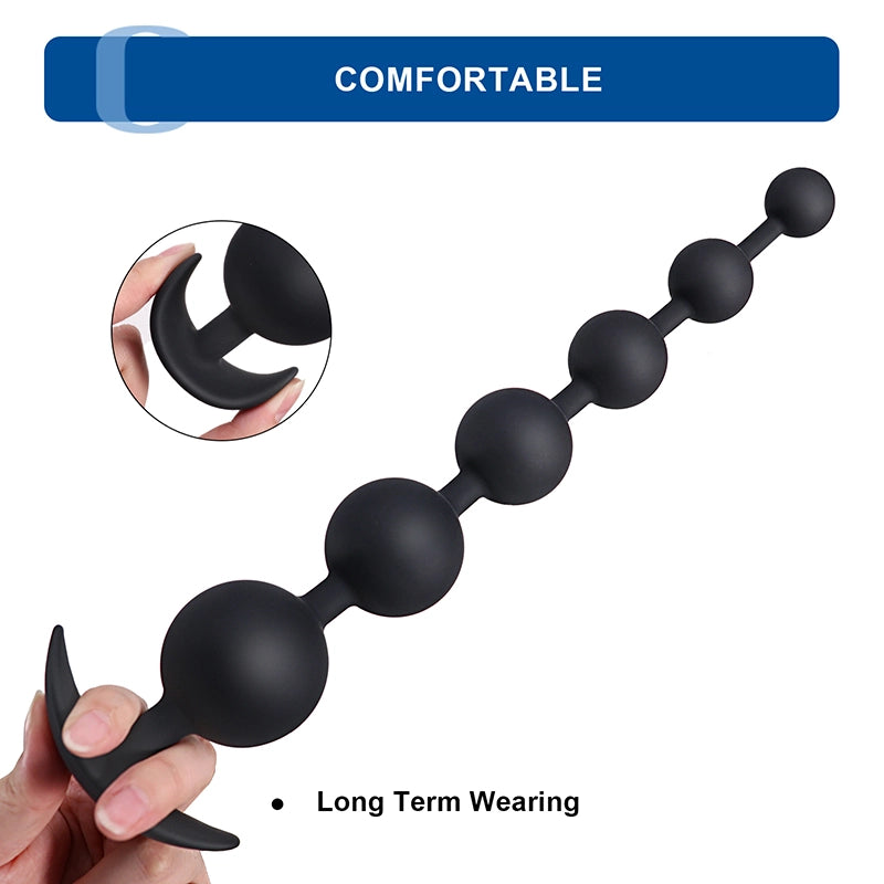 Soft Silicone Multi-Size Anal Beads