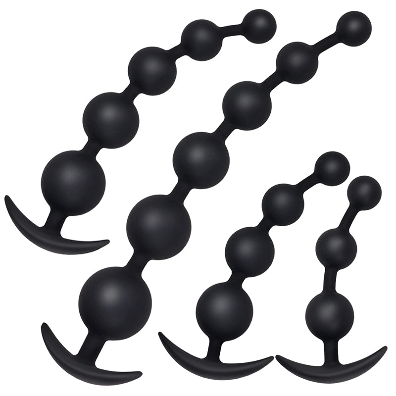 Soft Silicone Multi-Size Anal Beads