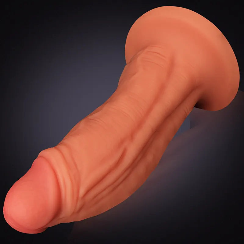 14.7Inch Ultra Thick Soft Liquid Silicone Dildo