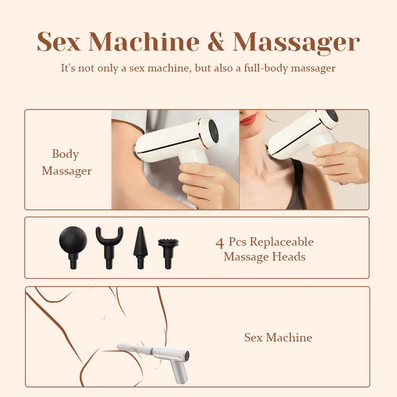 Newest Multi-function 32 Modes Thrusting Sex Machine