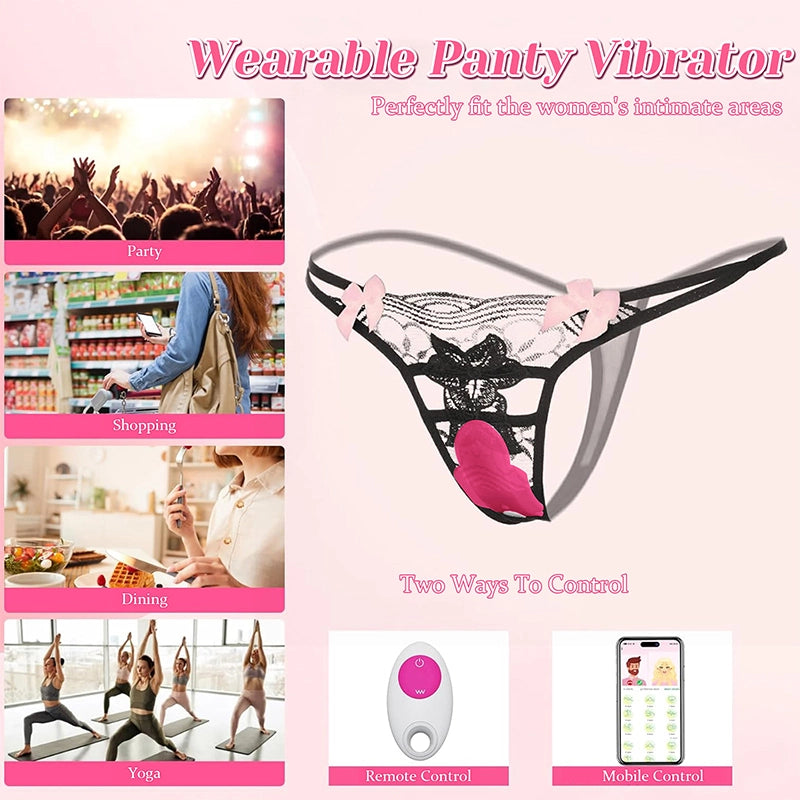 Remote Control Wearable Panty Vibrator