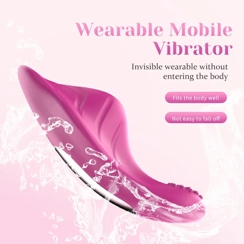 APP Remote Controlled Wearable Vibrator With 9 Vibration Modes