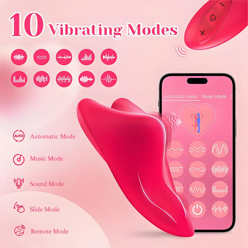 10 Modes Vibrating APP Remote Control Panty Vibrator