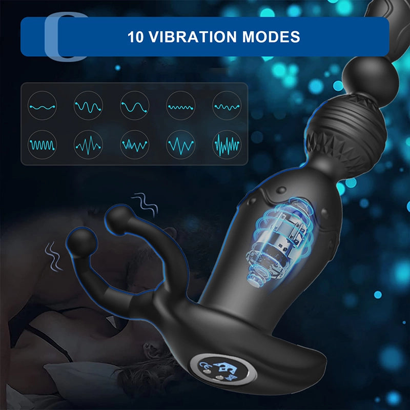 3 in 1 Multifunctional Anal Beads With APP Interactive