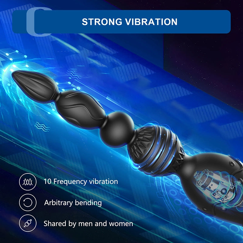 3 in 1 Multifunctional Anal Beads With APP Interactive