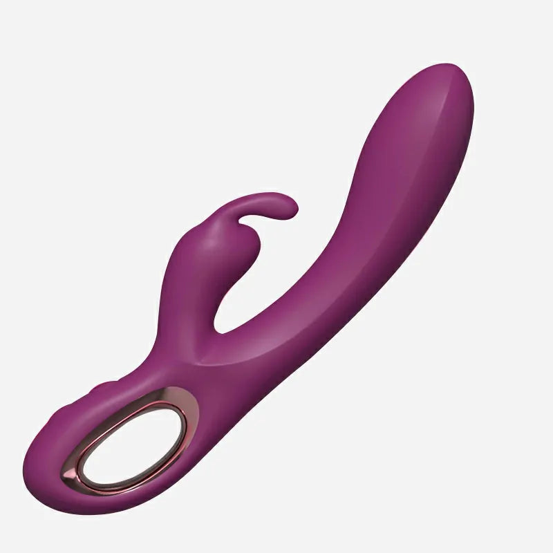 10 Powerful Vibrating Tapping Silicone Rabbit Vibrator