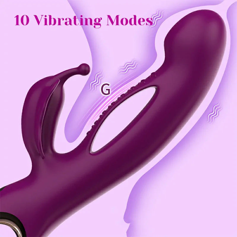 3-in-1 Butterfly Clitoral Vibrator with Multiple Vibration Modes