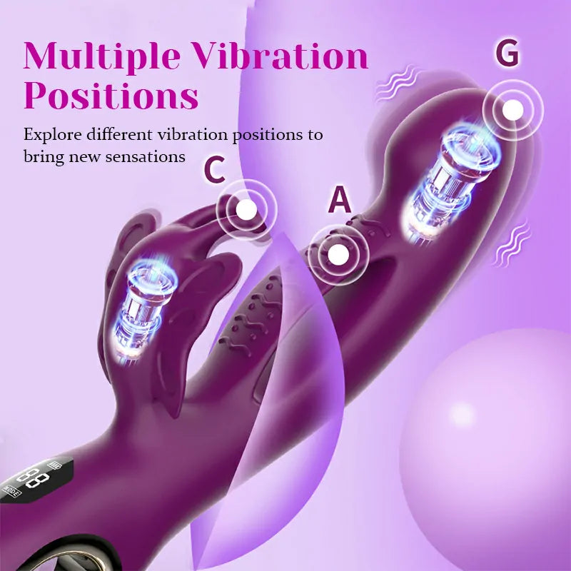 3-in-1 Butterfly Clitoral Vibrator with Multiple Vibration Modes