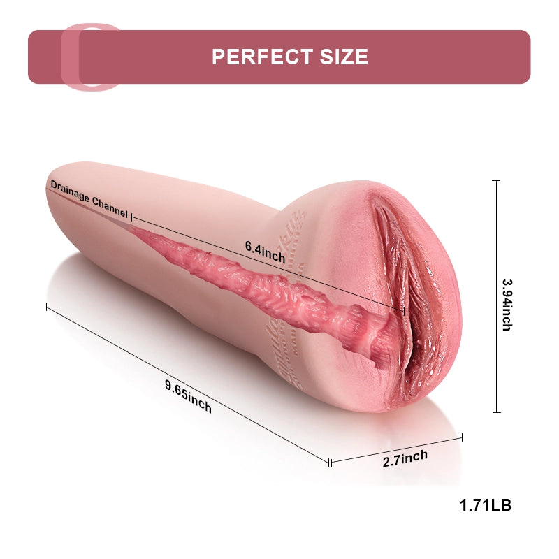 1.71lb Realistic Silicone Pocket Pussy