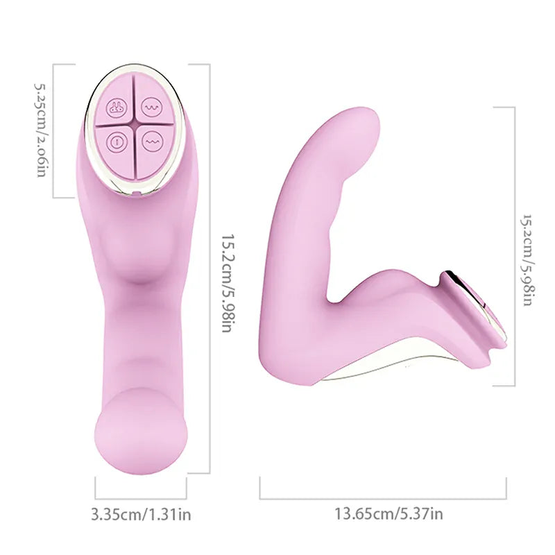 7 Vibration Modes Rechargeable Realistic Finger Vibrator