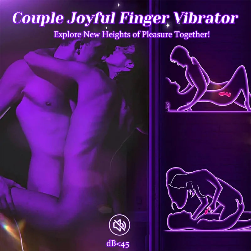 10 Vibration Mode Small Finger Vibrator