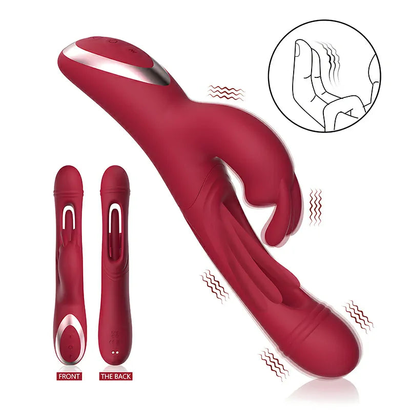 G Spot Rabbit Vibrator 12 Vibrating Tapping Slapping