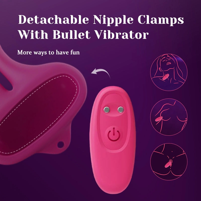 Nipple Sex Toy - 9 Vibration Modes for Couples Sex Pleasure