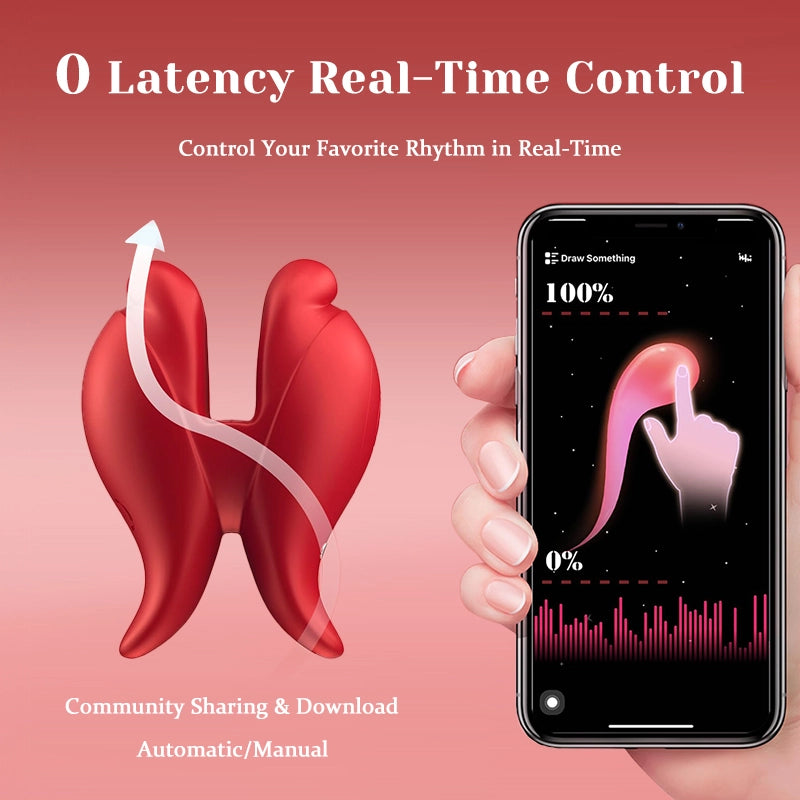 APP/Remote Control-Super Powerful Vibrating Nipple Clamps