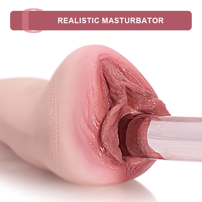 1.63lb Silicone Pocket Pussy With Internal Particles