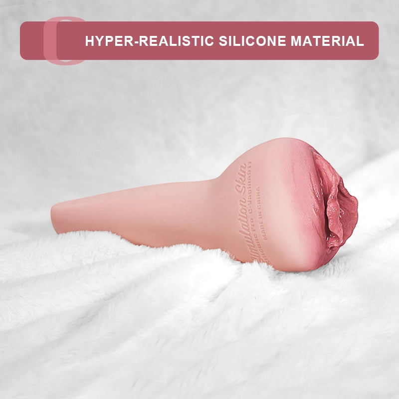 1.63lb Silicone Pocket Pussy With Internal Particles