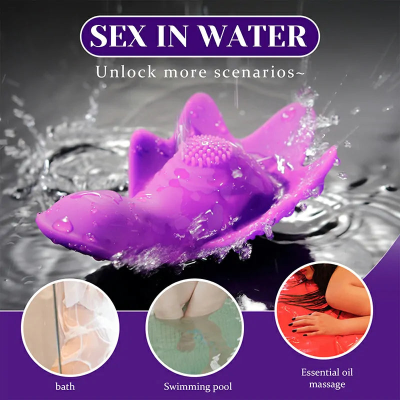 Remote Controlled Vibrator 10 Vibration Wearable Design