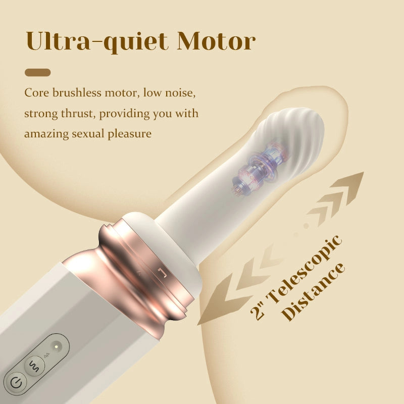 Multiple Vibration &  Thrusting Mode Heated Premium Sex Machine