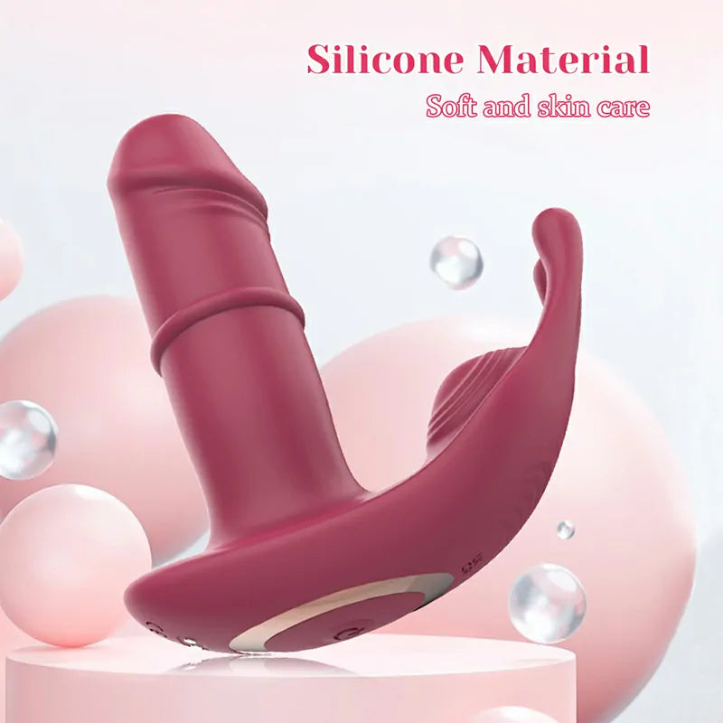 10 Vibration Wearable Vibrator with Remote