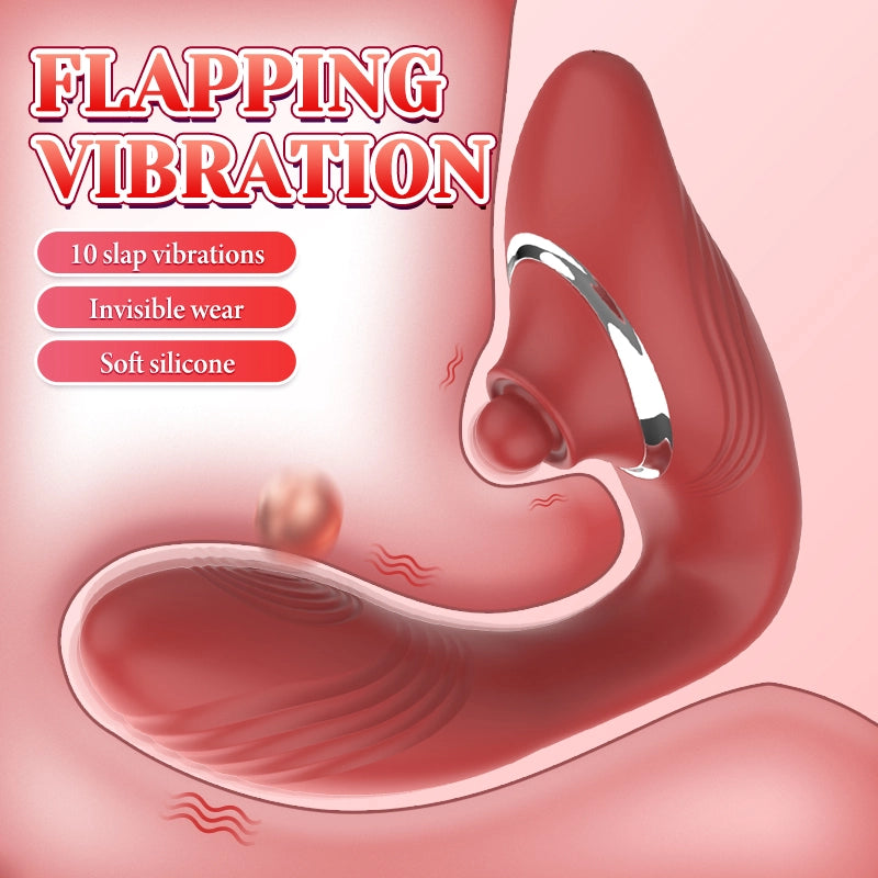 Wearable Vibrator with 10 Vibration & Wiggling Modes